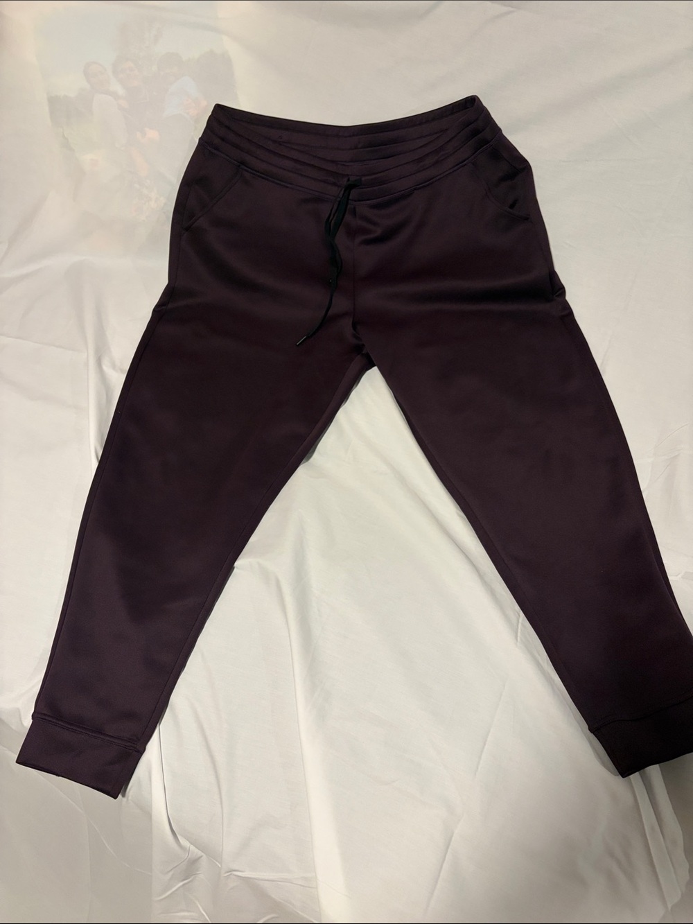 32 Degrees Women's Dark Plum Track Joggers